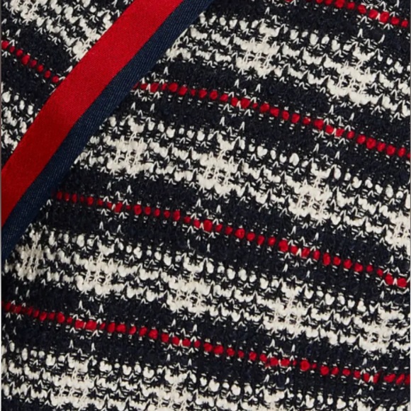 Court & Rowe Satin Trim Plaid Tweed Blazer (Plus Size) - NEW - Picture 10 of 10